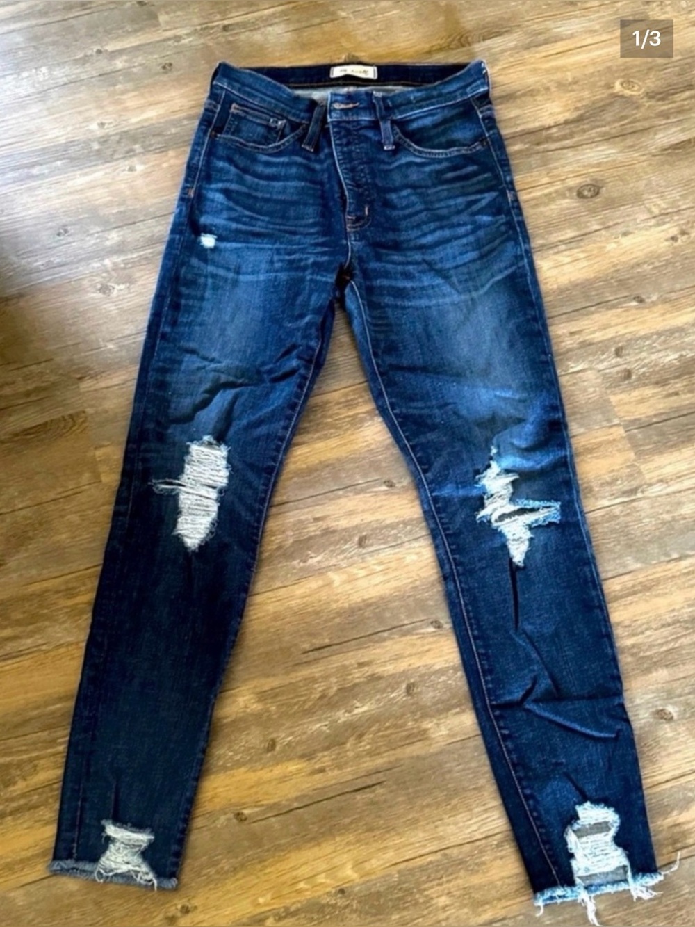 Madewell 9” High Rise Skinny Jeans Size 28